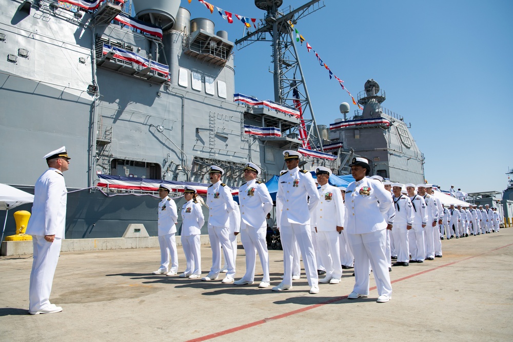 USS Cowpens Decommissioning Ceremony