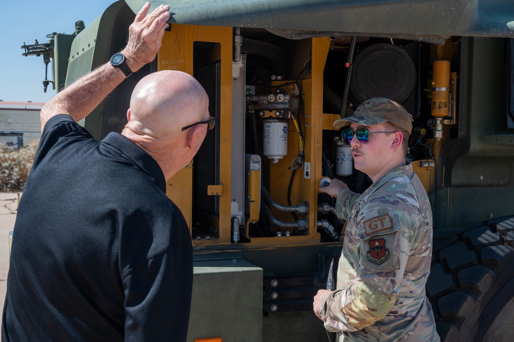 Luke AFB recognizes Vic Peterson Appreciation Day