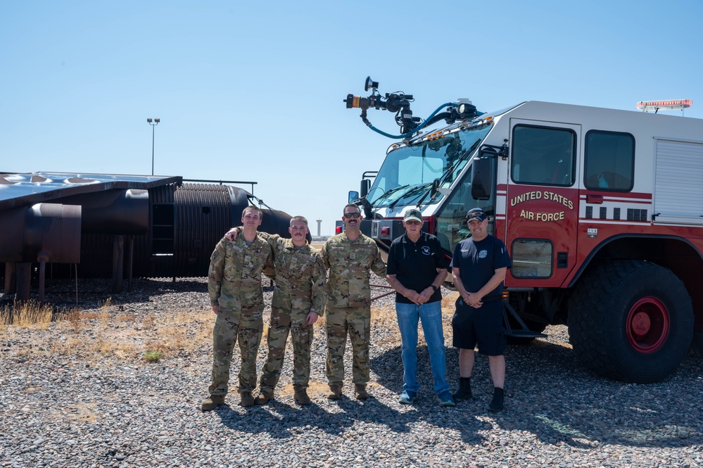 Luke AFB recognizes Vic Peterson Appreciation Day