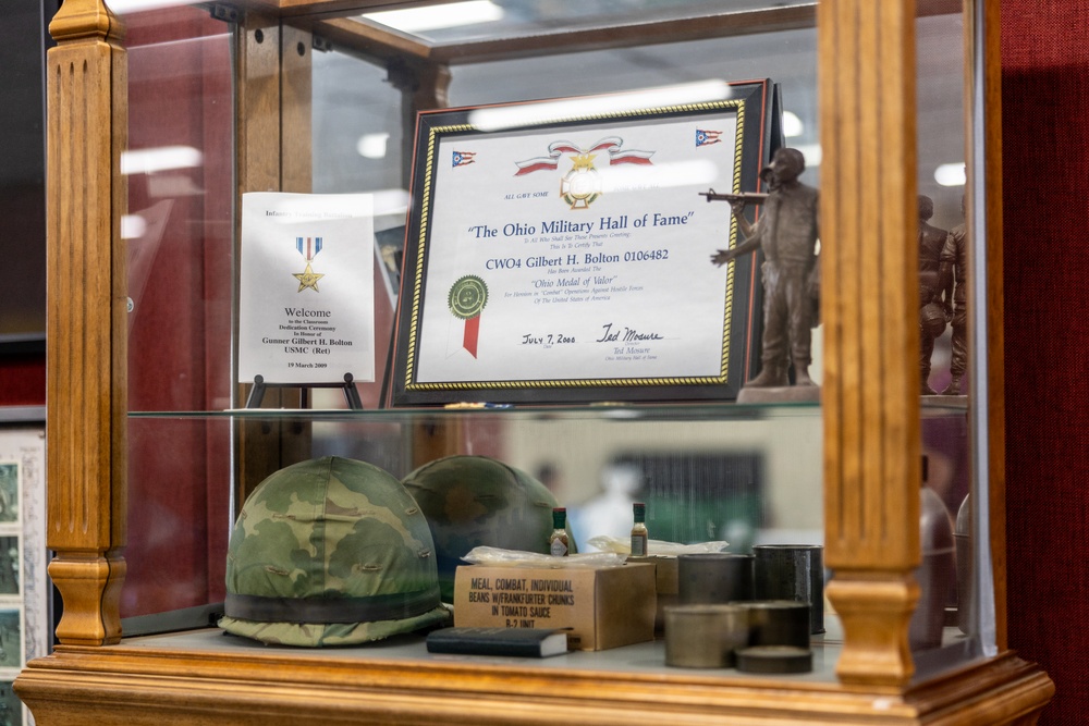 Gunner Bolton receives Presidential Lifetime Achievement Award