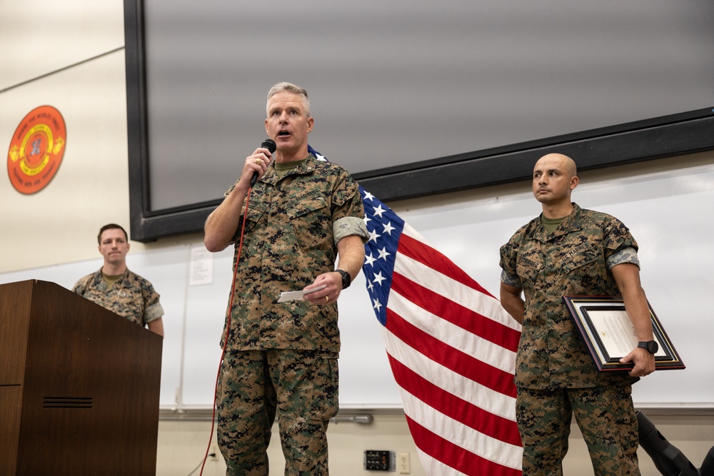 Gunner Bolton receives Presidential Lifetime Achievement Award
