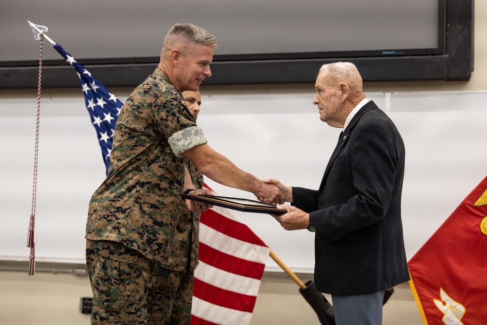 Gunner Bolton receives Presidential Lifetime Achievement Award