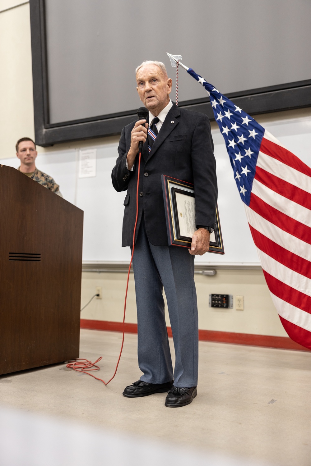 Gunner Bolton receives Presidential Lifetime Achievement Award