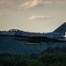 The U.S. Air Force F-16 Viper Demonstration Team performs at the Airshow Atlantic