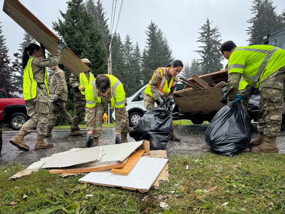 United effort: Alaska agencies tackle debris cleanup in Juneau