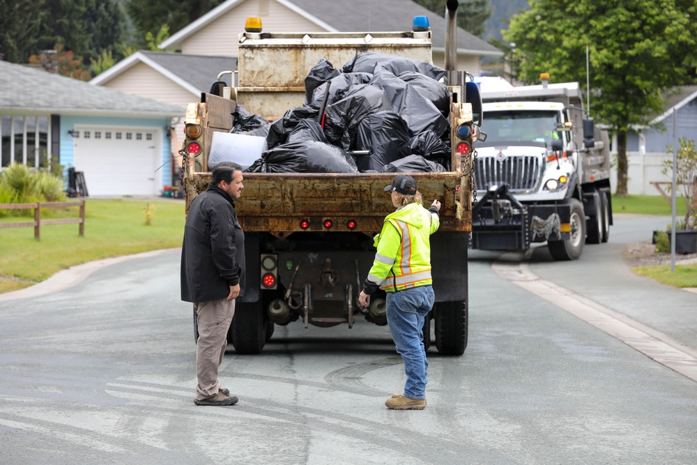 Alaska Organized Militia wraps up debris removal in Juneau