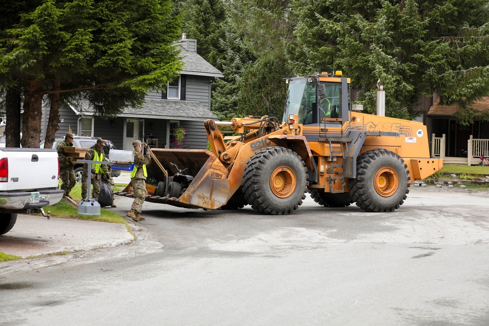 Alaska Organized Militia wraps up debris removal in Juneau