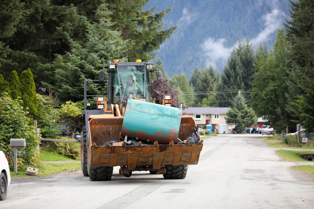 Alaska Organized Militia wraps up debris removal in Juneau