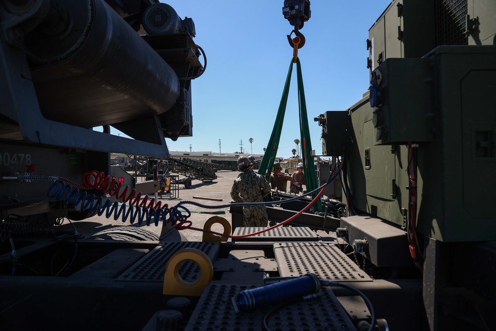 NMCB 4 Seabees Assemble Rock Breaker