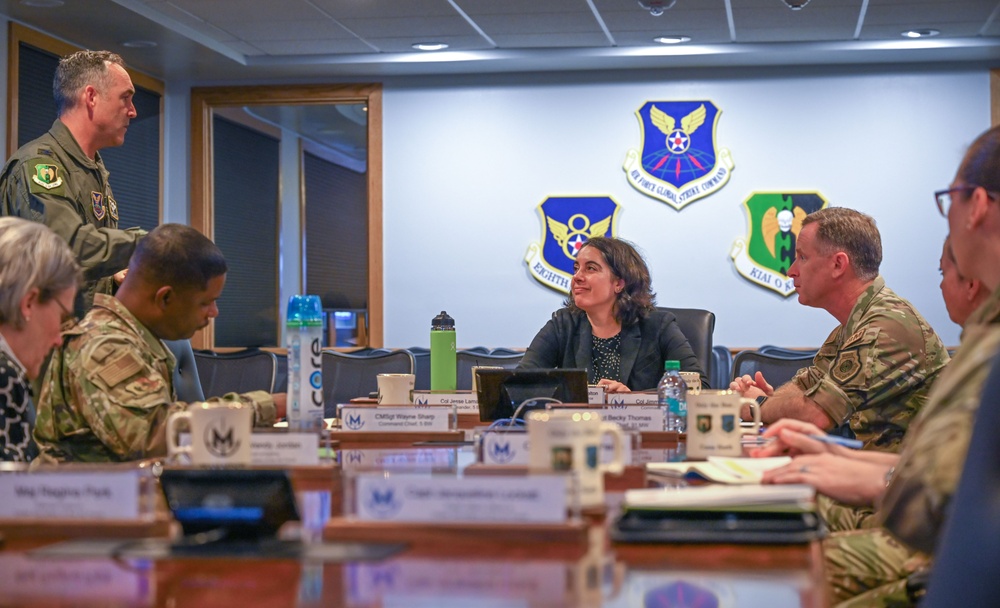 Under Secretary of the Air Force Melissa Dalton visits Minot AFB