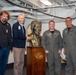 USS Ronald Reagan (CVN76) hosts Jon Voight and Sean McNamara
