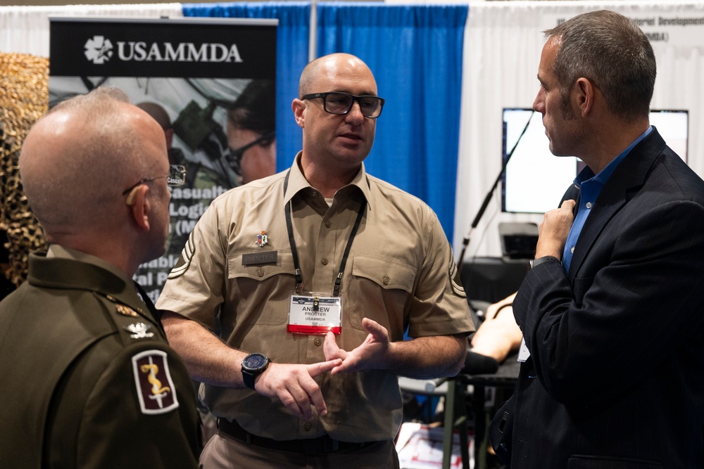 USAMMDA team highlights developing devices, capabilities during MHSRS day two