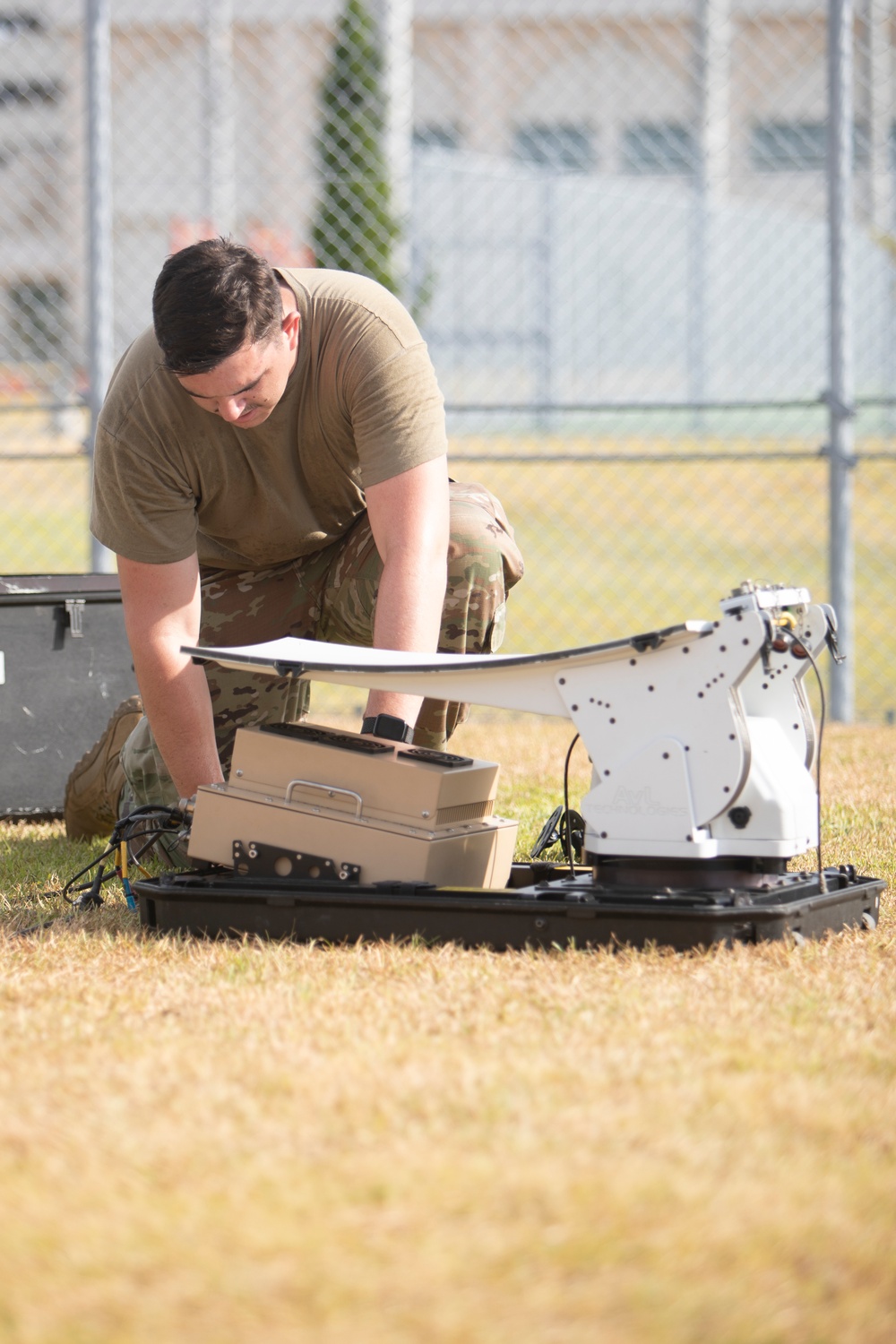 374th Communications Squadron conducts training during Operation Adamantium Shield