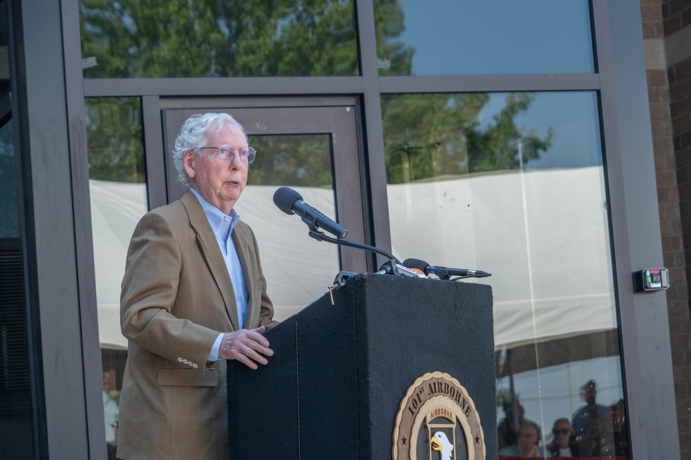 1 BCT VOLAR Barracks Ribbon Cutting