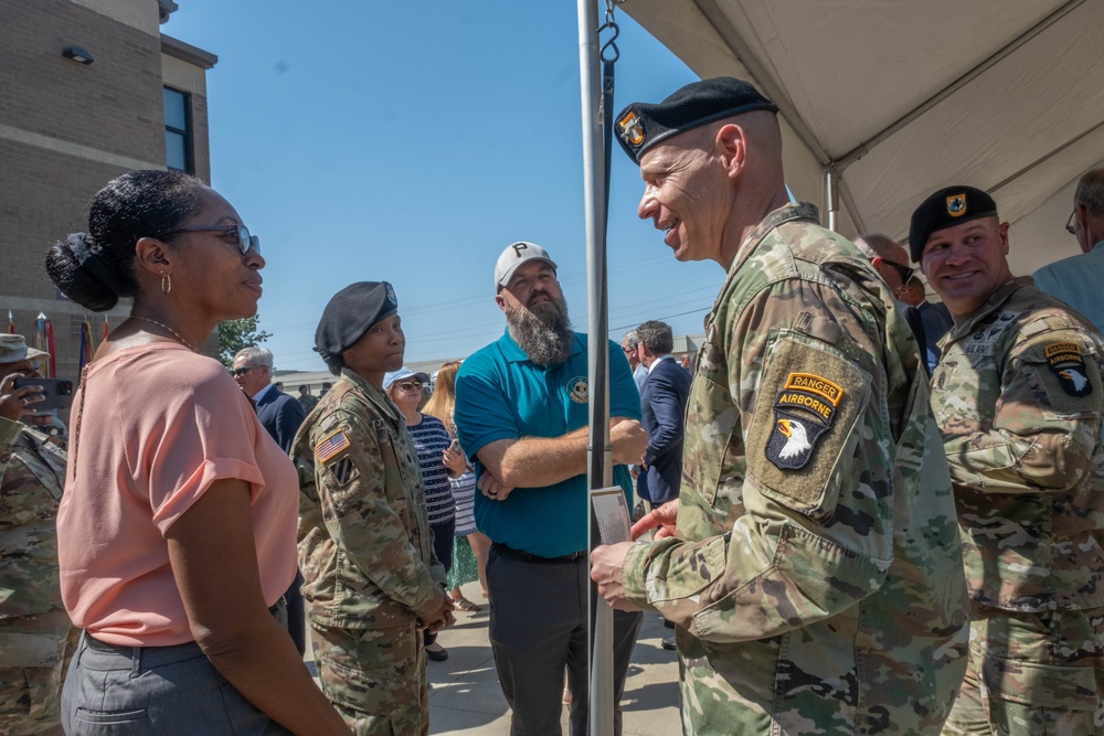 1 BCT VOLAR Barracks Ribbon Cutting