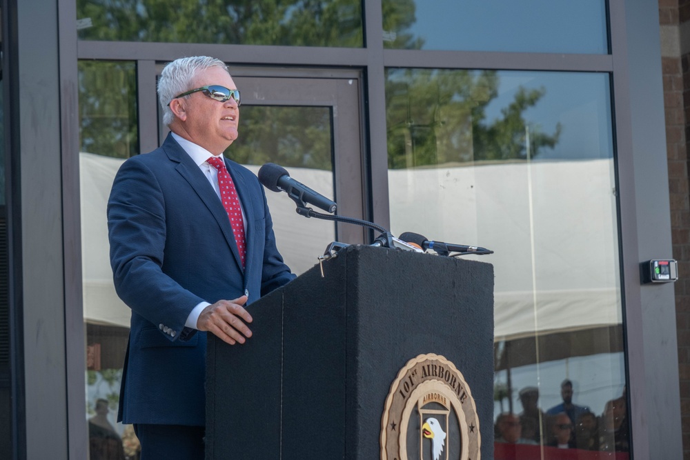 1 BCT VOLAR Barracks Ribbon Cutting