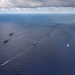 Royal Canadian Navy, Japan Maritime Self-Defense Force, Republic of Korea Navy and U.S. Navy Warships Sail in Formation in the Philippine Sea During Exercise Pacific Vanguard