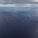 Royal Canadian Navy, Japan Maritime Self-Defense Force, Republic of Korea Navy and U.S. Navy Warships Sail in Formation in the Philippine Sea During Exercise Pacific Vanguard