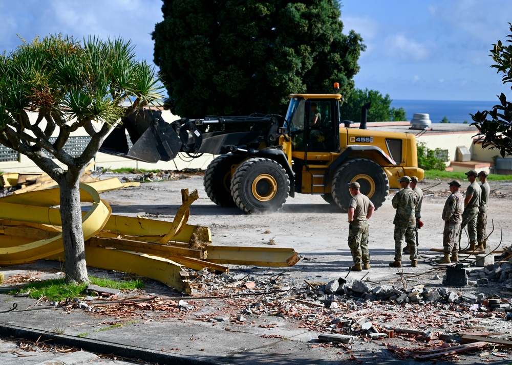 174th Civil Engineering Squadron Deployment for Training