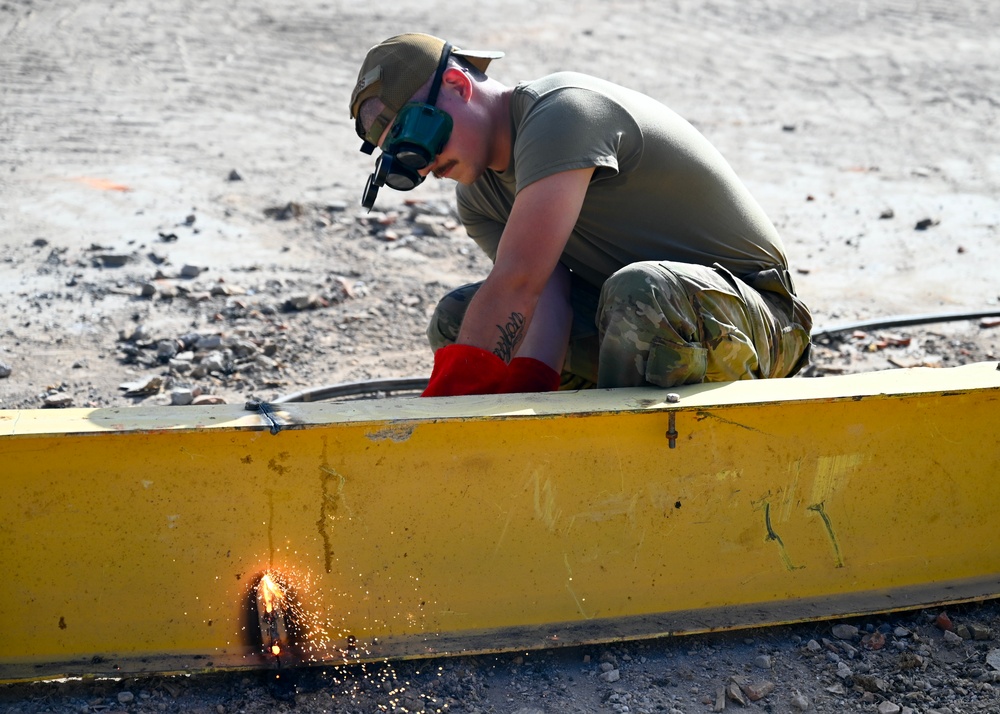 174th Civil Engineering Squadron Deployment for Training