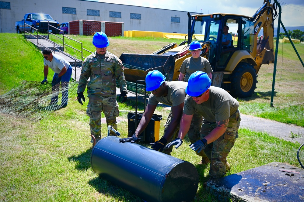 174th Civil Engineering Squadron Deployment for Training