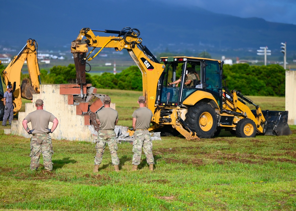 174th Civil Engineering Squadron Deployment for Training