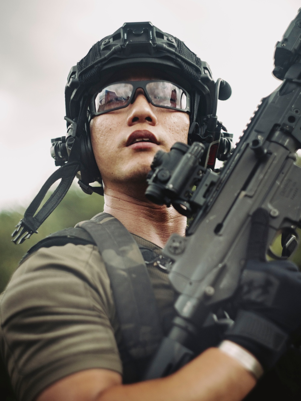 ROK, 15th MEU Recon Marines Conduct Live-Fire Ranges