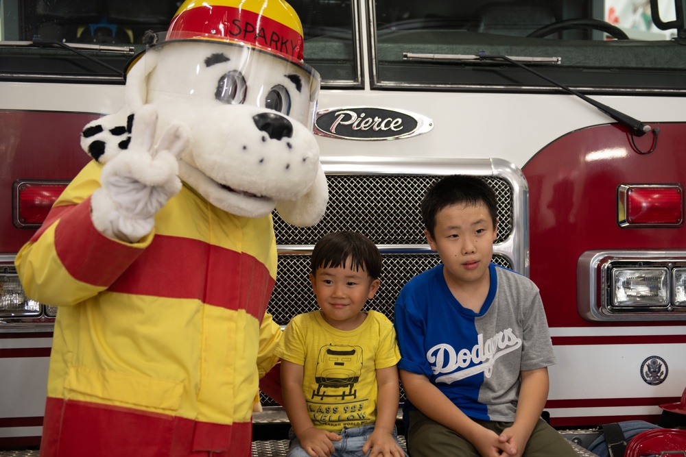 Fussa city, 374th CES firefighters participate in Tokyo Fire Prevention Week