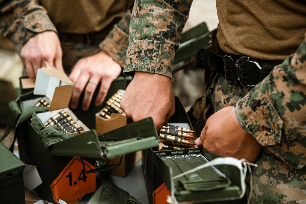 ROK Marines, BLT 1/5 Conduct CSW Live-Fire Range