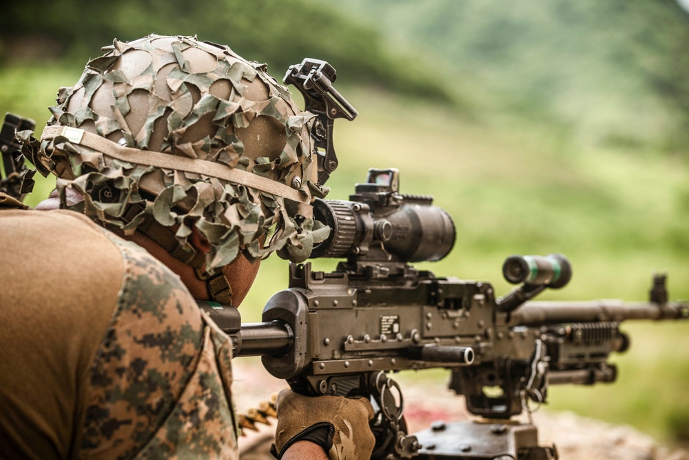 ROK Marines, BLT 1/5 Conduct CSW Live-Fire Range