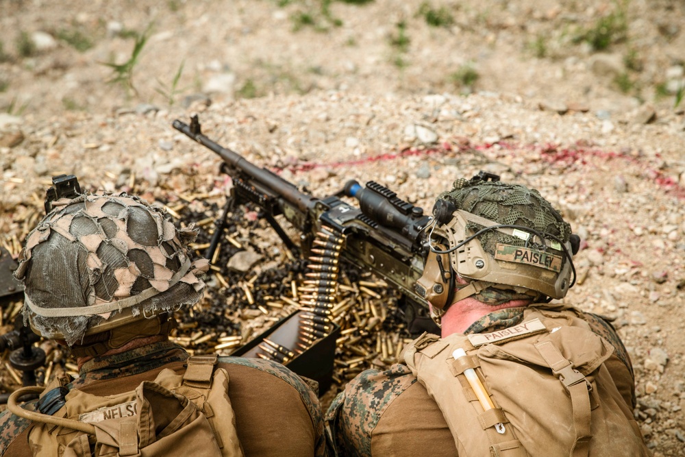 ROK Marines, BLT 1/5 Conduct CSW Live-Fire Range