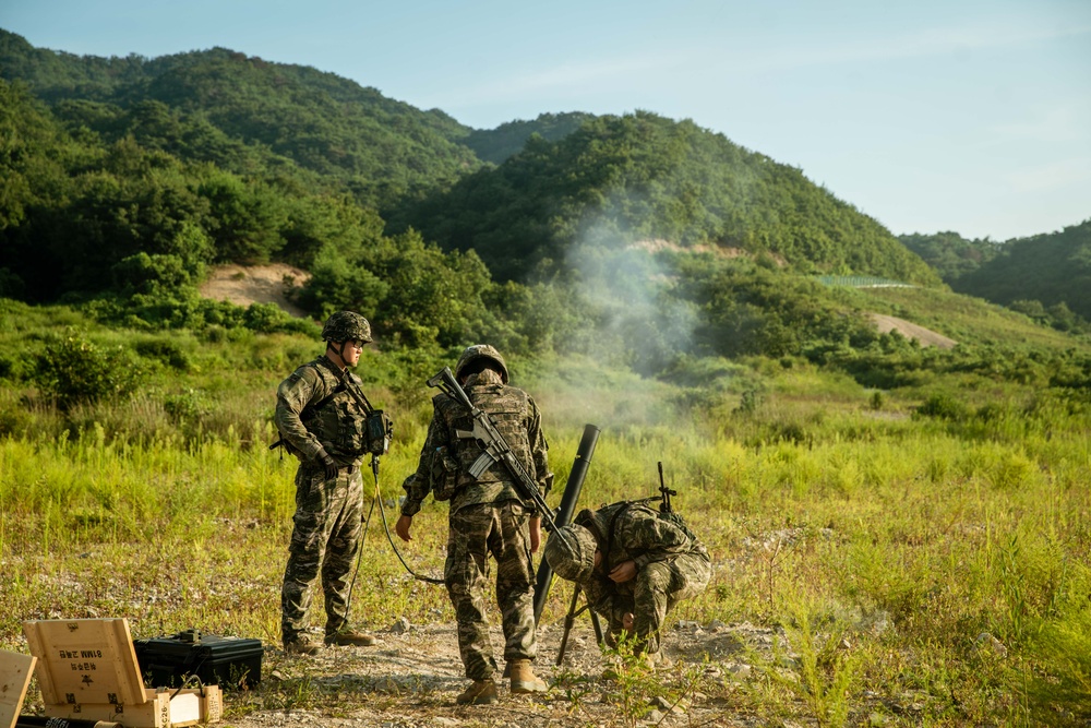 Shot Out: ROK, US Marines Conduct Rocket, Mortar Range