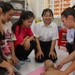 Pacific Partnership 2024-2 Medical Team Facilitates a Basic Live Support Course at DTT College