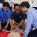 Pacific Partnership 2024-2 Medical Team Facilitates a Basic Live Support Course at DTT College