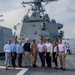 USS McCampbell (DDG 85) hosts tour for congressional delegates