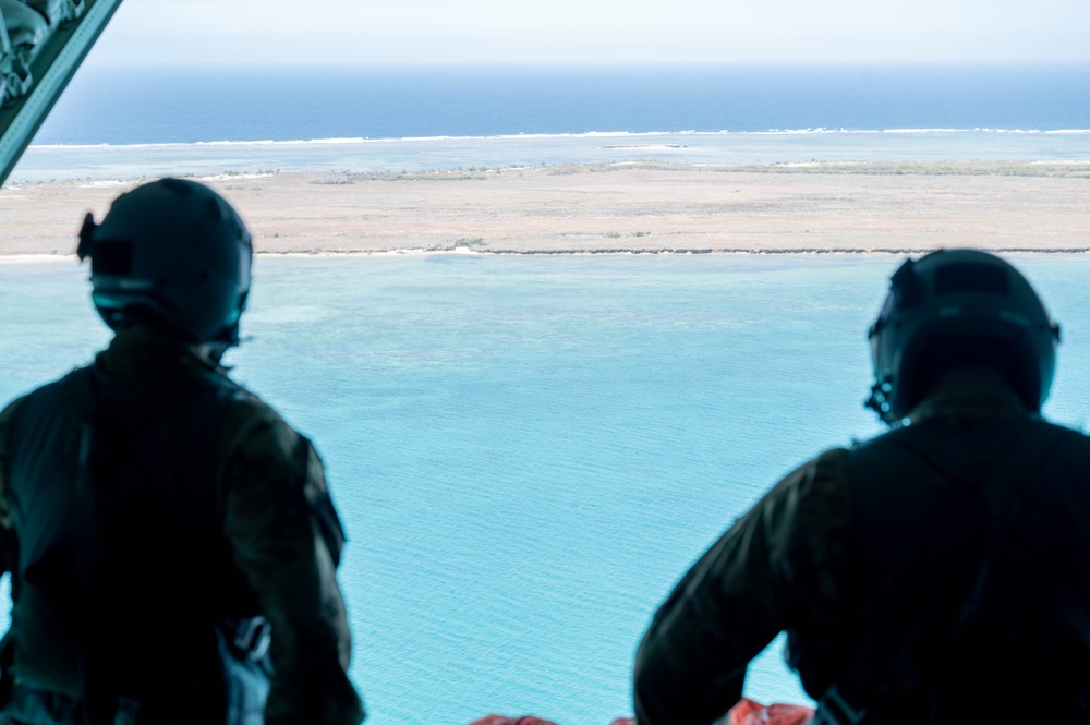 USAF and RAAF conduct ocean survival equipment drops during Pacific Angel 24-1
