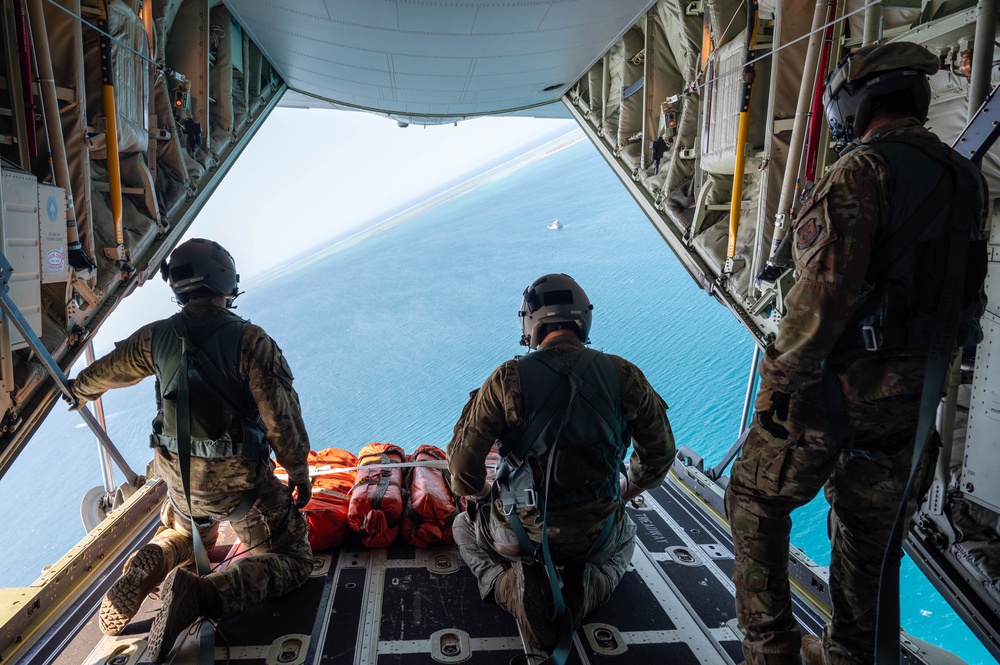 USAF and RAAF conduct ocean survival equipment drops during Pacific Angel 24-1