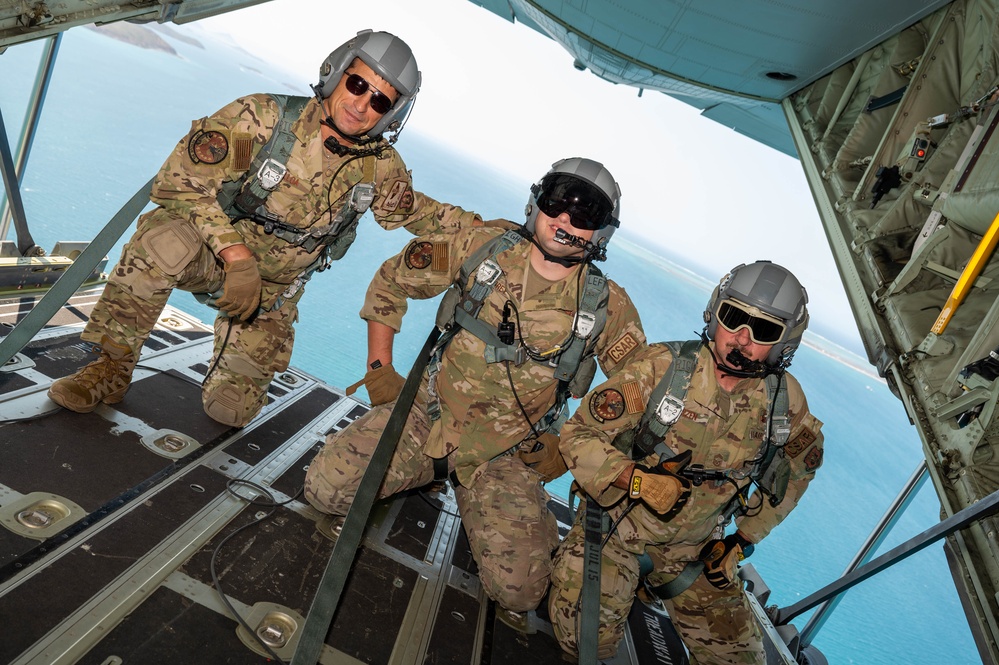 USAF and RAAF conduct ocean survival equipment drops during Pacific Angel 24-1