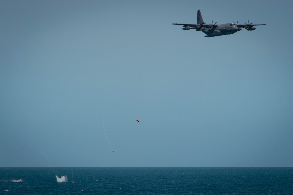 USAF and RAAF conduct ocean survival equipment drops during Pacific Angel 24-1