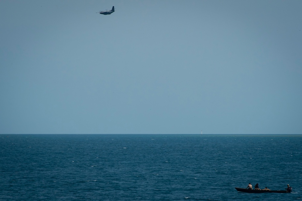 USAF and RAAF conduct ocean survival equipment drops during Pacific Angel 24-1