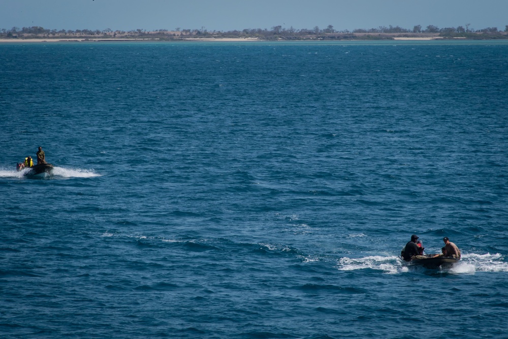 USAF and RAAF conduct ocean survival equipment drops during Pacific Angel 24-1