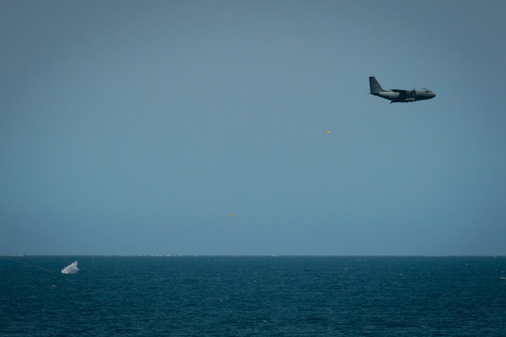 USAF and RAAF conduct ocean survival equipment drops during Pacific Angel 24-1