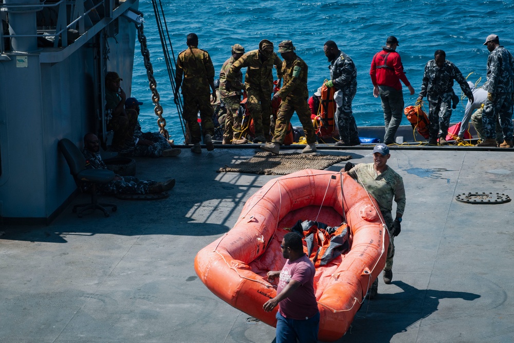 USAF and RAAF conduct ocean survival equipment drops during Pacific Angel 24-1