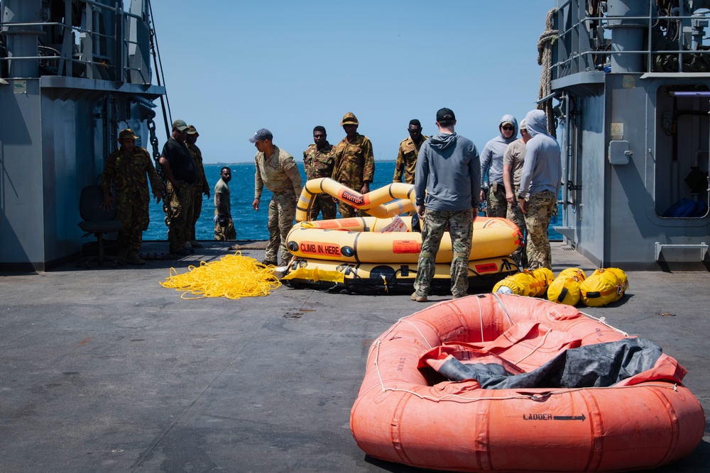 USAF and RAAF conduct ocean survival equipment drops during Pacific Angel 24-1