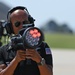 The U.S. Navy Flight Demonstration Team, the Blue Angels perform in Wichita, Kansas at the Frontiers In Flight Air Show.