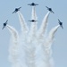 The U.S. Navy Flight Demonstration Team, the Blue Angels, perform in Wichita, Kansas at the Frontiers In Flight Air Show. (U.S. Navy photo by Chief Mass Communication Specialist Michael Russell/Released)