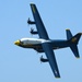 The U.S. Navy Flight Demonstration Team, the Blue Angels, perform in Wichita, Kansas at the Frontiers In Flight Air Show.