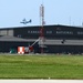 The U.S. Navy Flight Demonstration Team, the Blue Angels, perform in Wichita, Kansas at the Frontiers In Flight Air Show.