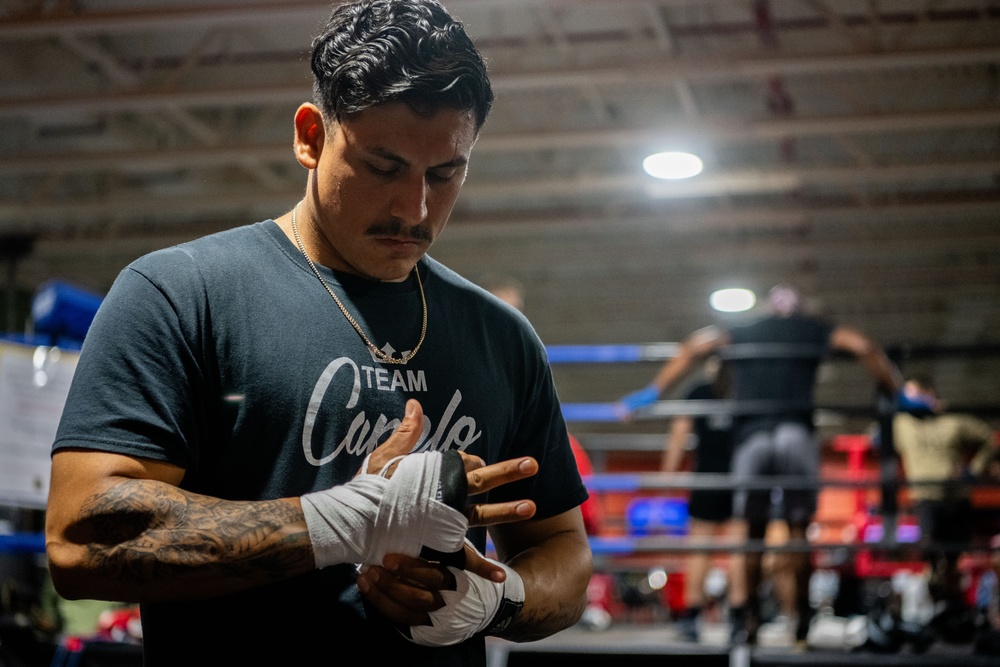 Training for Rumble in the Deid III begins