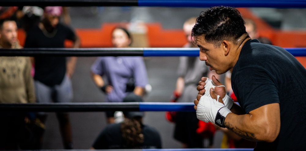 Training for Rumble in the Deid III begins